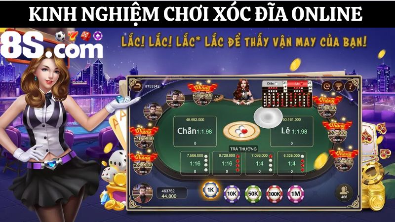 Kinh nghiệm chơi Xóc đĩa online