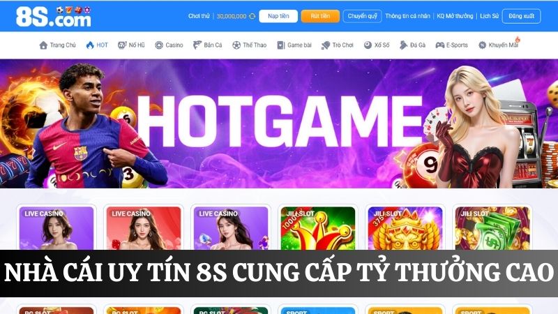 Nhà cái uy tín tỷ lệ trả thưởng cao