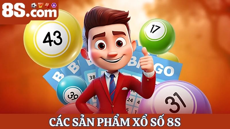Sản phẩm xổ số 8S